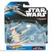 Hot Wheels Star Wars Rogue One Starship Vehicle X-Wing Red 5 Open Wings B01CVC9N3Y